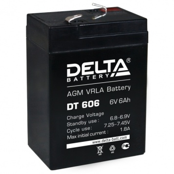  ()  Delta DT 606 6V 6Ah 70x47x107 0,9