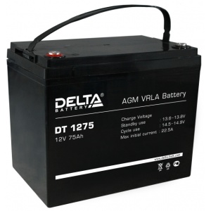  ()  Delta DT 1275 12V 75Ah 259x169x213 23