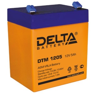 ()  Delta DTM 1205 12V 5Ah 90x70x107 1,8